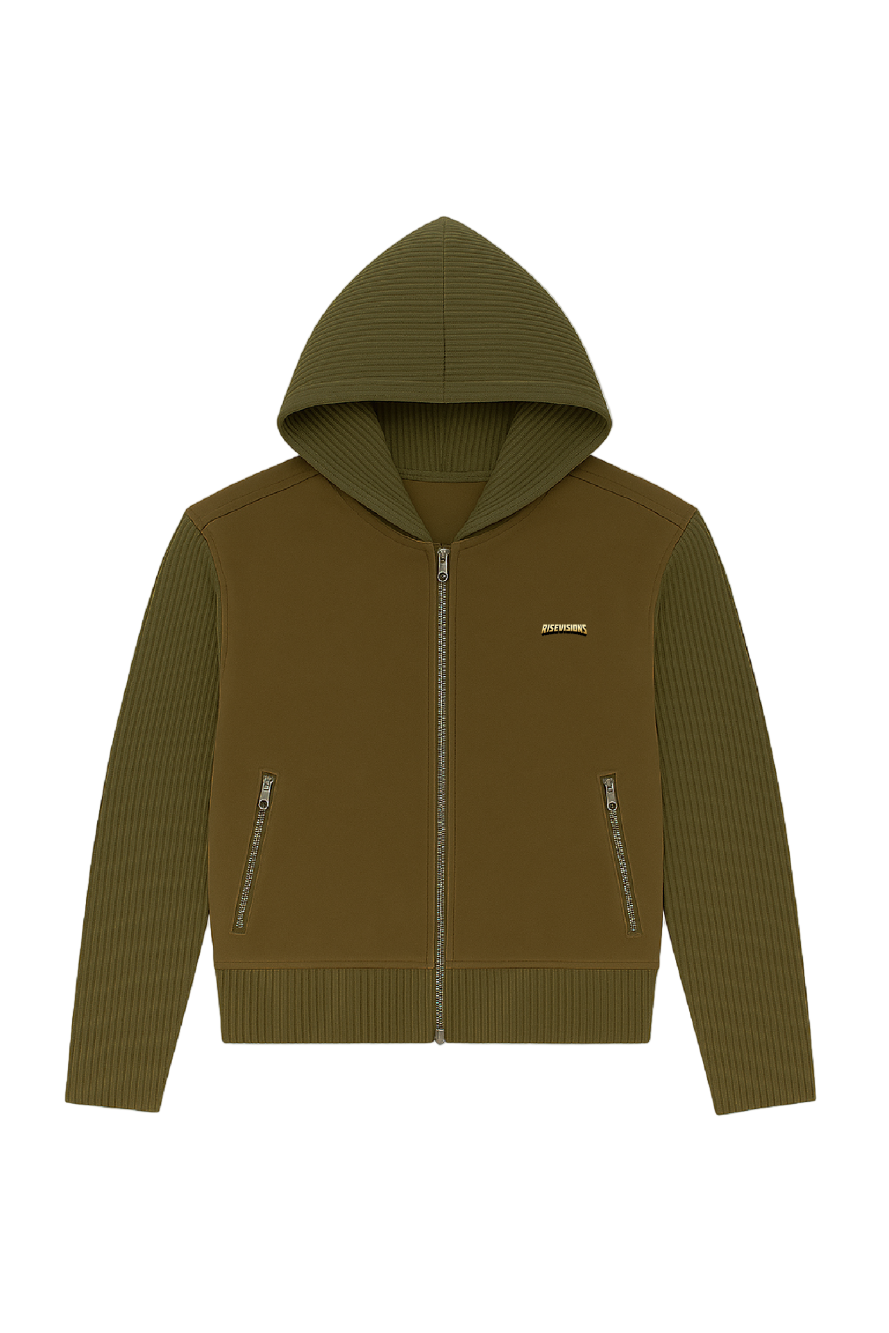 LUXE RIBKNIT LOUNGE SET (OLIVE)