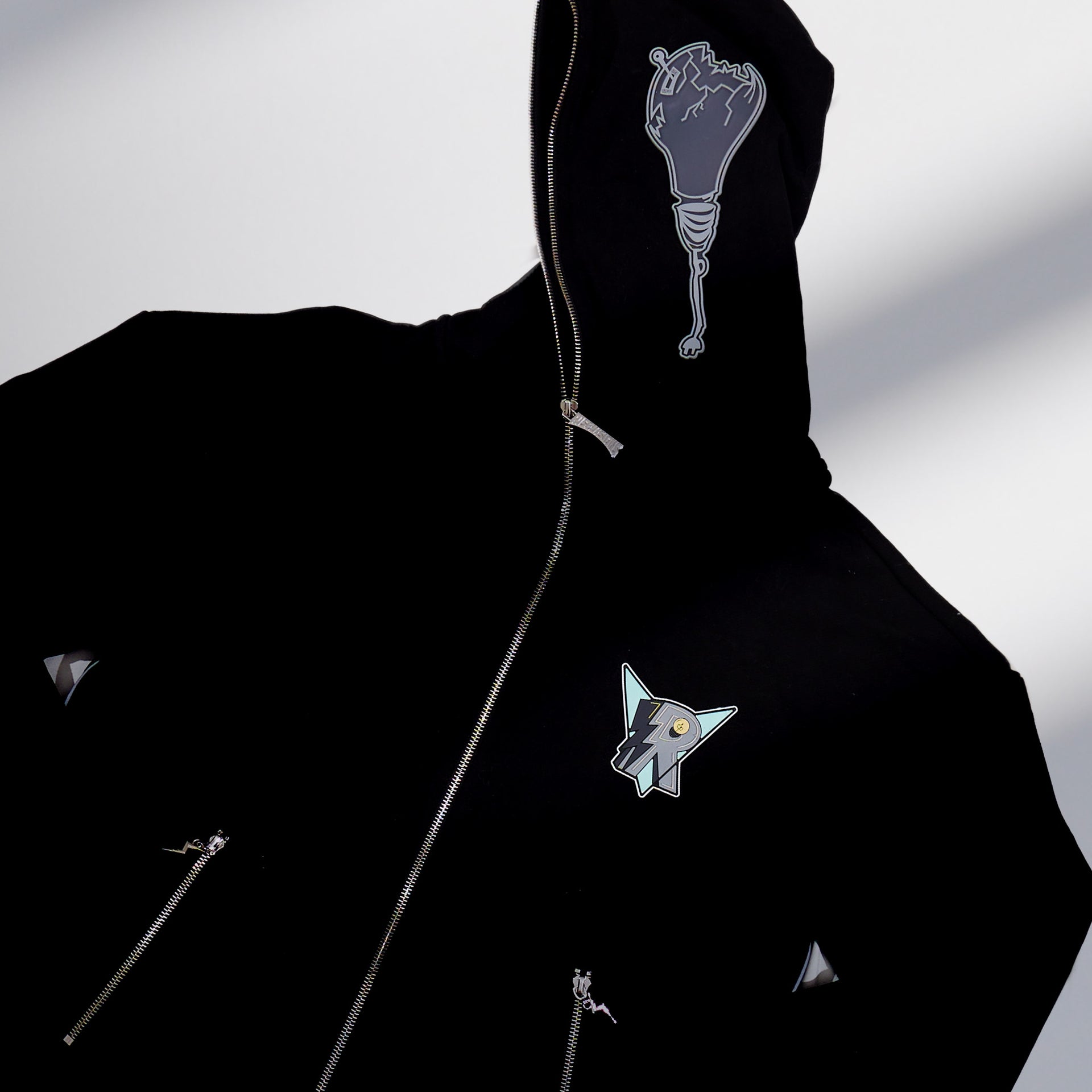 RV BULB HOODIE (BLACK)