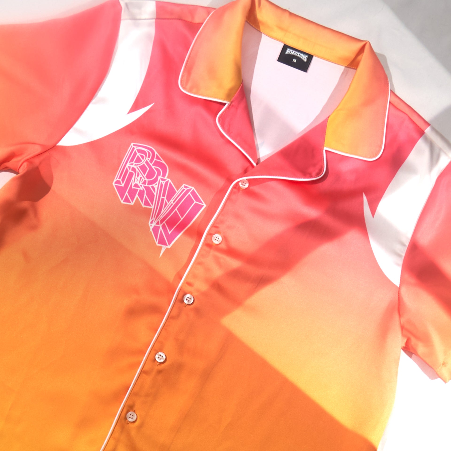 RISE SILK SHIRT ( SUMMER SUNRISE )