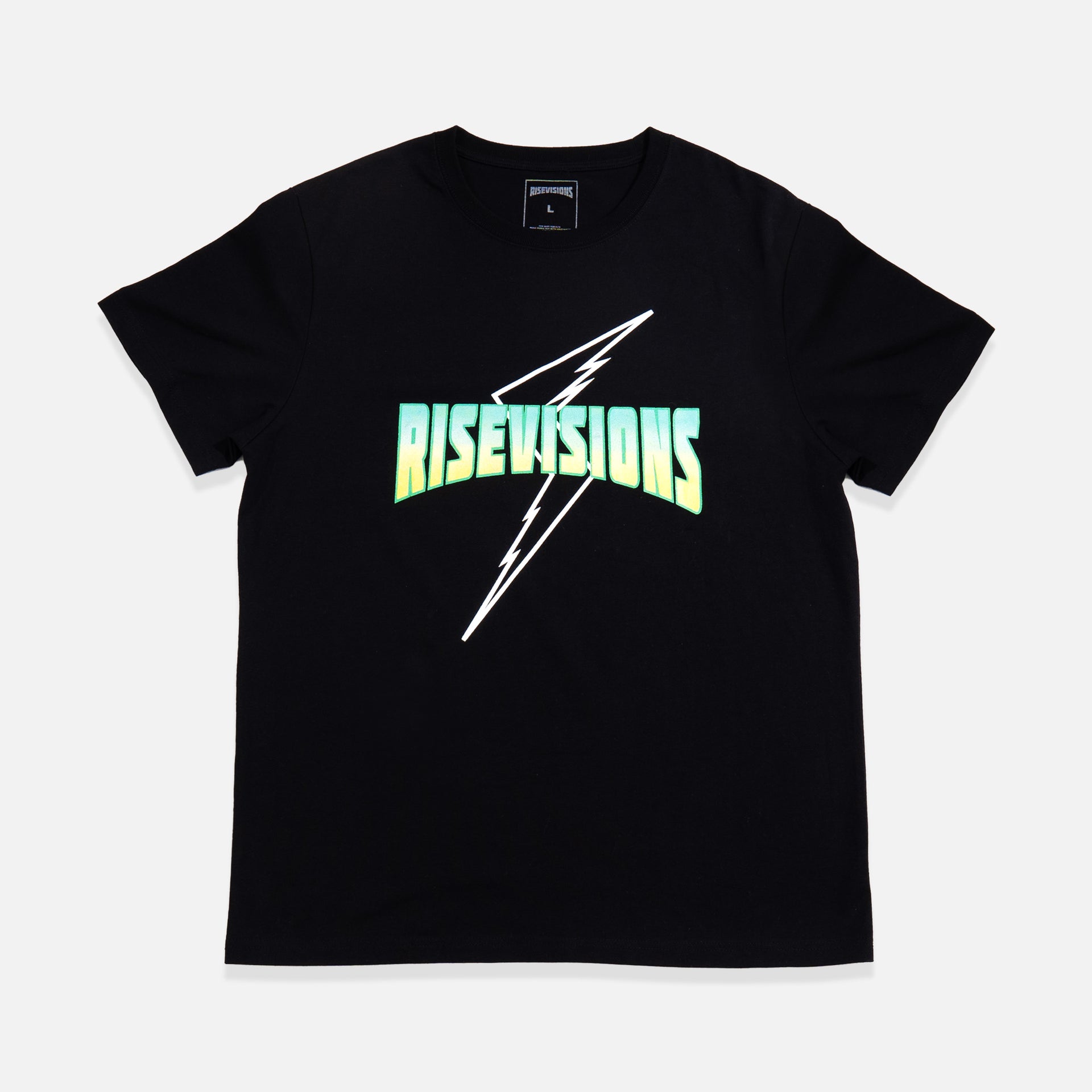 RISE VISIONS NEON GRADIENT TEE