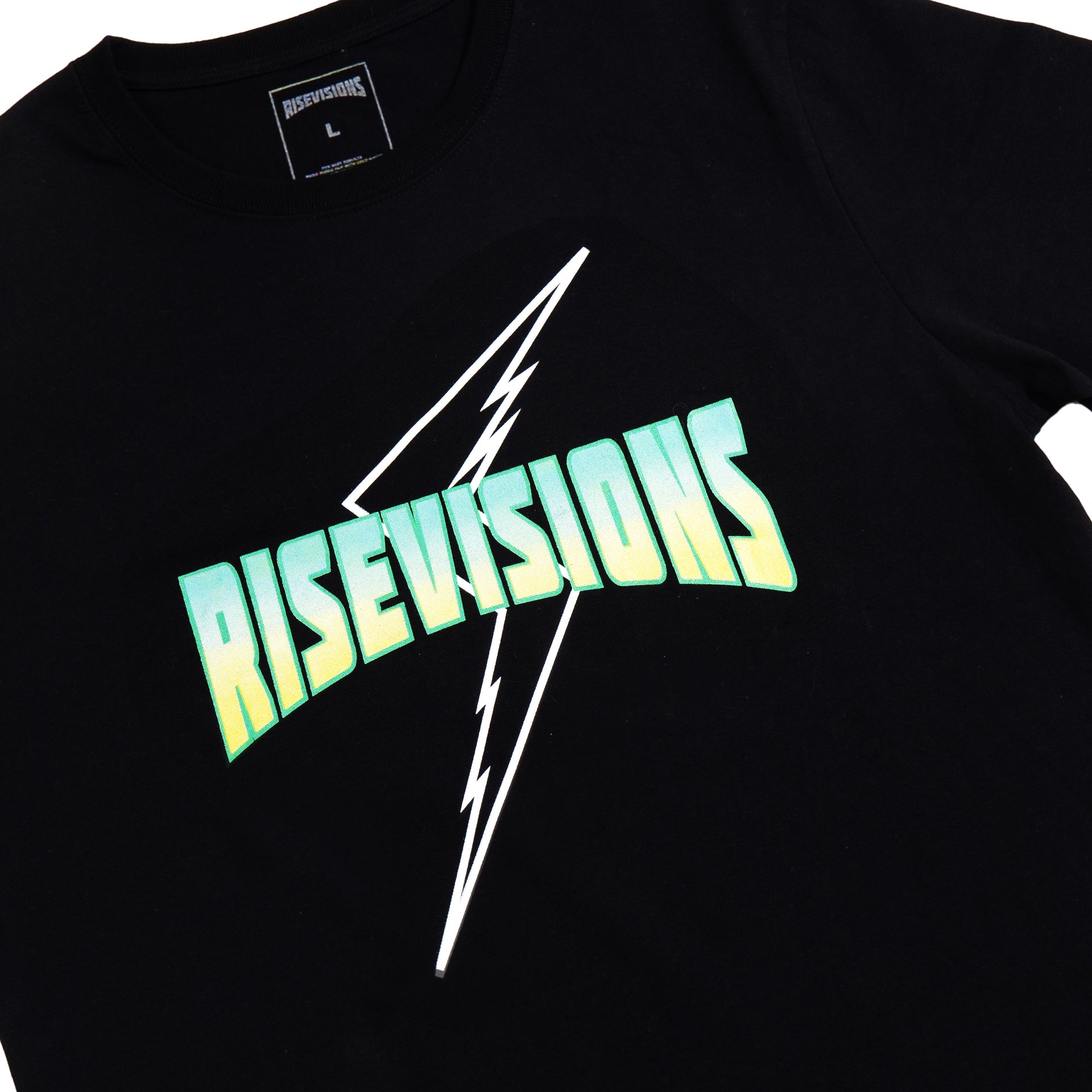 RISE VISIONS NEON GRADIENT TEE