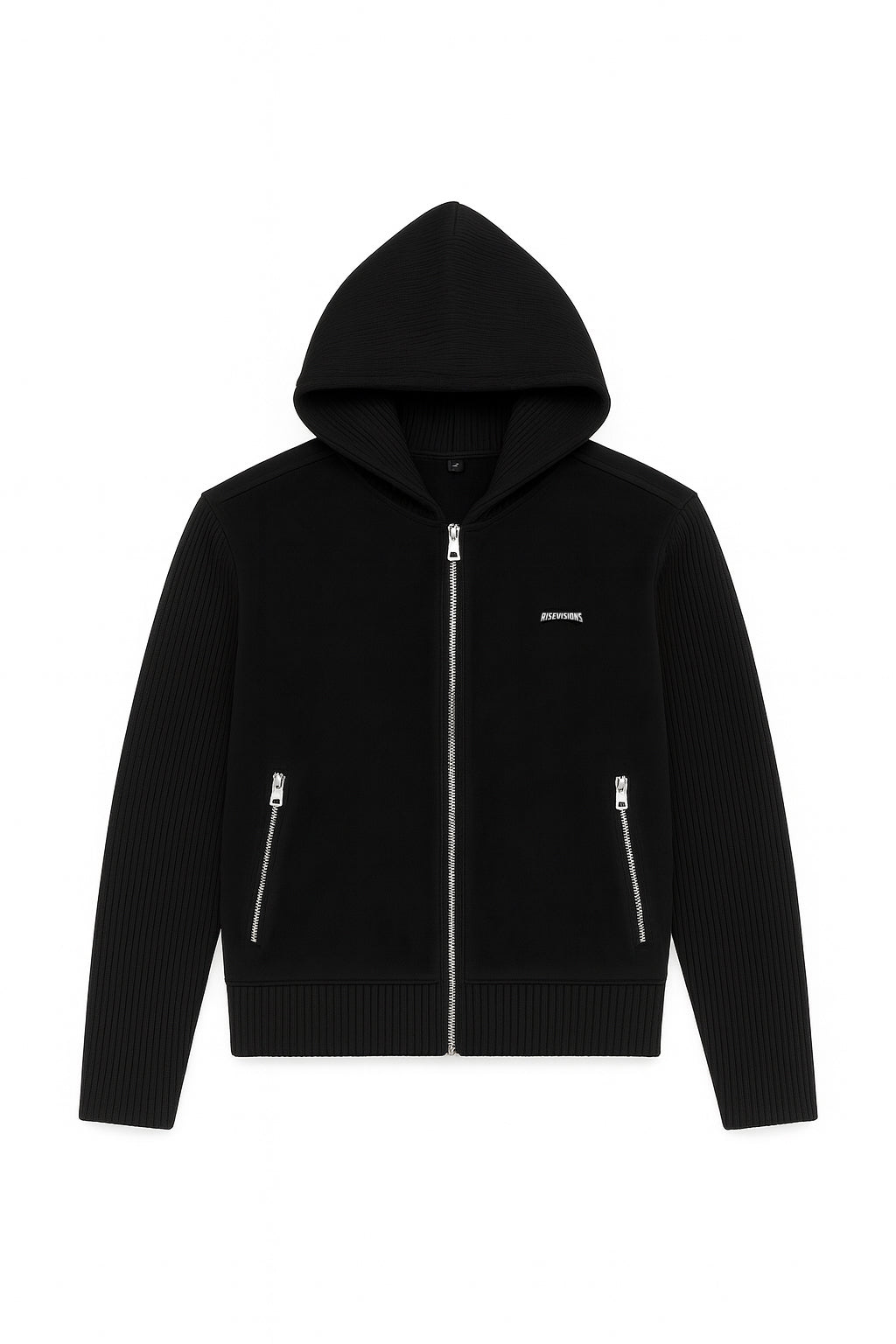 LUXE RIBKNIT LOUNGE SET (NOIR)